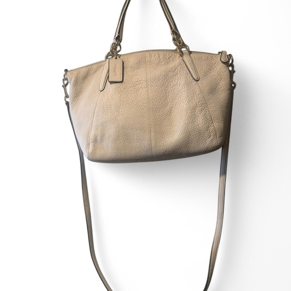Coach Kelsey Satchel in Cream - Picture 5 of 9
